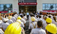 <b>運(yùn)城市總工會(huì)“情系職工、清涼一夏”活動(dòng) — 走進(jìn)華兆東南綠建裝配式建筑產(chǎn)</b>